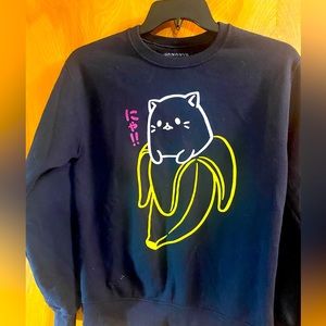Men’s Bananya crunchy roll sweatshirt